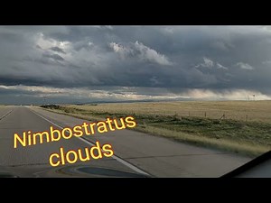 Nimbostratus clouds, Wyoming