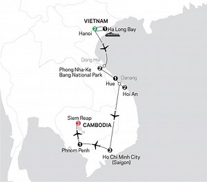 Simply Vietnam with Cambodia - Cosmos (16 Days From Hanoi to Siem Reap)