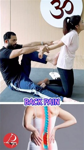 Easy Back pain treat | Back Relaxing | Full Back Pain Relief | Back crack | Back pain pawan yoga