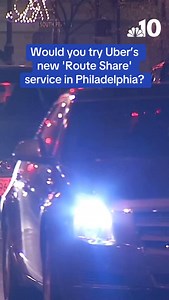 #Philadelphia is one of several cities offering a new #Uber option that could save you money, but you better put on your walking shoes. Route Share is what Uber is calling their “most affordable ride yet.” It offers scheduled pickups along busy corridors. Almost like taking a SEPTA bus, passengers will walk to a specific destination and share a ride with up to two others headed the same way. Click the link in bio for more details. | NBC10 Philadelphia