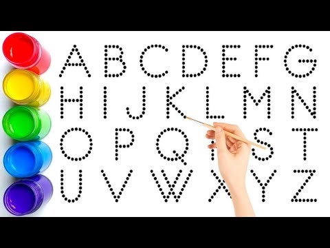 Writing Capital Letters Alphabet For Children | ABCD, Alphabets, ABCD Song, A for Apple