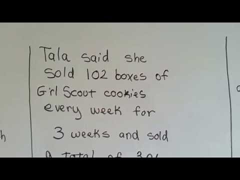 Grade 4 Math 2.4, Estimating Products to prove they're reasonable