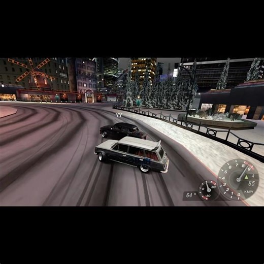 NFSU2 DRIFT WINTER #ночнойдрифт #nfsu2 #nfsrunstream #needforspeed #gaming #drift #nfs #lada #gta