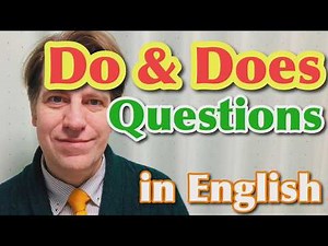 Do/Does Questions and Answers in English - Basic English Conversation