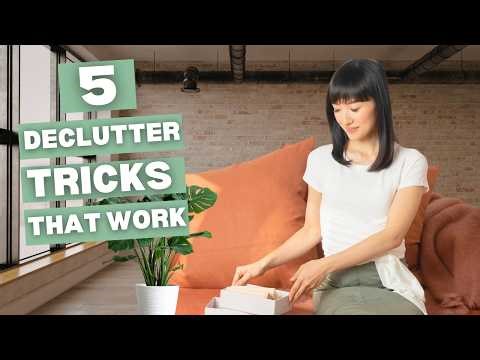 5 Tricks to Declutter FASTER That Actually Work