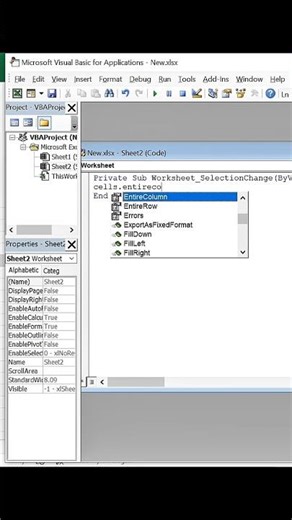Excel VBA AutoFit Column 😱 | One Click Column Adjustment ⚡ | VBA Beginner Trick 🔥