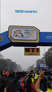Tata Steel World 25K Ananda Run 2025 Glimps #tsw25k #marathon #tatasteelkolkata25k #procam #running