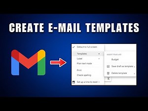 How To Create Email Templates In Gmail 2026