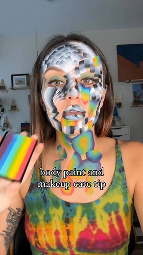 intro body painting tips 🎨 do you have any specific body painting questions? #bodypainting #creativemakeup #BodyPaint #makeupart | Makeup Madhouse
