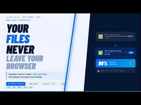 Stop Uploading Your Images to Random Sites — Use This Free Private Compressor Instead