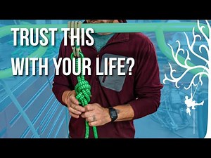 Essential knots for tree work part 3 life support. Figure 8, Anchor bend, Fisherman’s Termination.