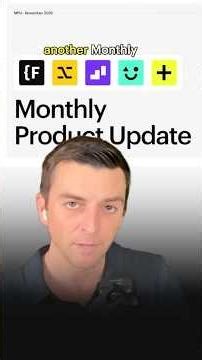 The FINAL Monthly Product Update (in 3 Minutes!)