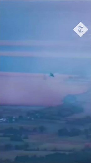 Ukrainian air defence shoot down Russian fighter jet