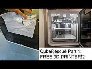 Meeting my 3D Systems CubePro (CubeRescue Part 1:)