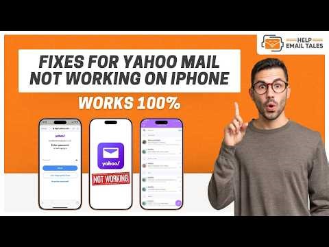 Yahoo Mail Not Working on iPhone – Easy Fix | Help Email Tales