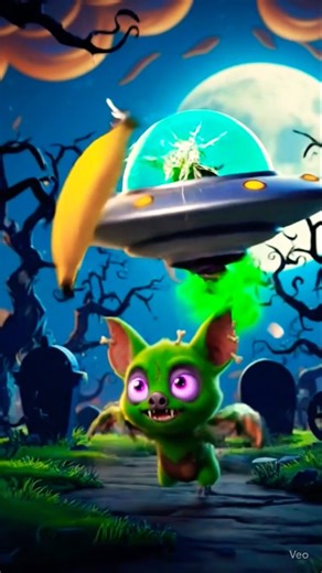 ​My Pet Bat Got Abducted By Aliens For A Banana 🛸🍌🦇😂