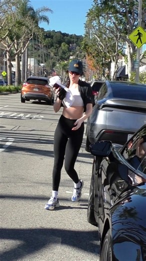 Dakota Johnson Gets Ticketed In Her Brand New Porsche While Leaving The Gym In Studio City, CA #DakotaJohnson #Fyp #Viral 🌴