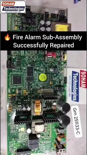 Fire Alarm Panel Sub Assembly Repair | Industrial Electronics Repair