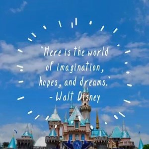 521K views · 18K reactions | As we look upon Walt Disney's iconic words, tell us what Disneyland means to you! | Disneyland | Facebook