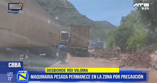 Cochabamba: ABC restablece conexión con el occidente tras el desborde del río Viloma - ATB Digital