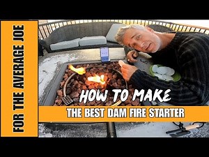 Fire Starter using Lighting Fluid & Wax