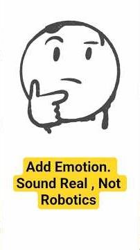 Stop Sounding Robotic: Add Emotion to Your English