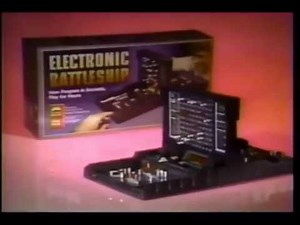 Electronic Battleship Board Game Ad (1985) (windowboxed)
