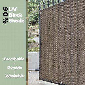 Custom Gate Screen Privacy Barrier for Gate, Driveway, Doorway, Fence and Yard - Walnut - Etsy