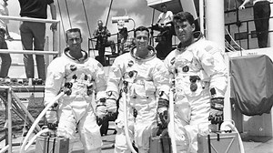 LIVE NOW: View our #Apollo50 Anniversary video about Apollo 7, the first program mission to carry a crew into space. Walter Cunningham called it "the most ambitious, and most successful first test flight of any new flying machine, ever." Follow & watch NASA's Look at 50 Years of Apollo: | NASA - National Aeronautics and Space Administration
