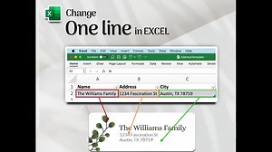 Christmas Return Address Labels 2 5/8 x 1". Customize w Excel / Word. Instant Download