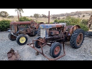 Fordson E27N Front Blade Tractor Repair Plan