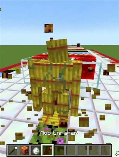 ⚡SNOW GOLEM vs REDSTONE GOLEM IN MINECRAFT! #shorts #minecraft