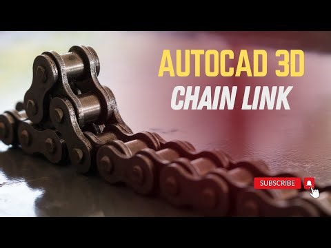 Chain Link Design in AutoCAD