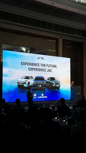 JAC UAE on Instagram‎: "Al Habtoor Motors proudly unveiled three new JAC models T8 Pro, JS6 Pro and RF8 at the iconic Hilton Habtoor City. Joined by JAC representatives from China, valued partners and distinguished guests, the evening featured live music and a luxury dining experience, celebrating innovation and style. #JACNewEra #DriveWithAHM #JACUAE كشفت شركة الحبتور للسيارات بكل فخر عن ثلاثة طرازات جديدة من جاك وهي T8 Pro و JS6 Pro و RF8، وذلك في فندق هيلتون الحبتور سيتي. وبحضور ممثلين عن جاك