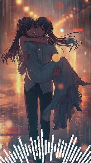 She Fell in Love Again... ❤️🌧️ | Cinematic Anime Couple Edit | 4K #Shorts