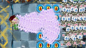 PvZ 2 挑战 - 70株满级植物对抗100个10级ZCorp铁桶僵尸