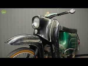 FULL TIMELAPSE RESTORATION 1985's Old German Simson Schwalbe Moped