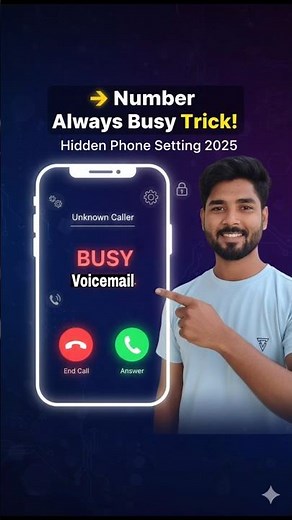 How to Block🚫 Number No one Known, Hidden Phone Trick | Send to Voicemail | @AbhishekNishadTech