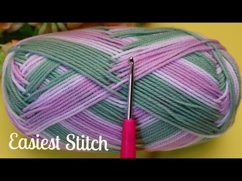 You must See this Pattern 💖! Perfect for scarves, shawls, blankets etc! Easy And Gorgeous stitch.