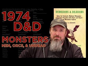 Let's Read 1974 D&D: Giants & Undead & Orcs, oh my!