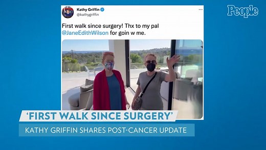 Kathy Griffin Documents Her First Walk Since Lung Surgery: 'Let's Do This'