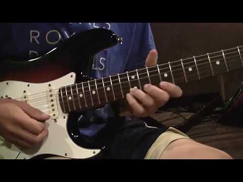 Shut Up and Dance Solo Guitar Tutorial (Accurate version)