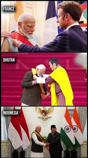 34 Global Honours for PM Modi | India’s Rising Global Respect | #bjp