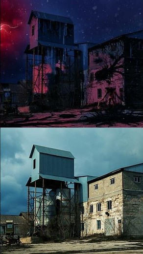 Stranger Things Upside Down VFX | Before/After #strangerthings5 #strangerthings