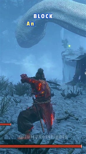 Is the Serpent IMPOSSIBLE to Parry in Sekiro? 🐍 #sekiro