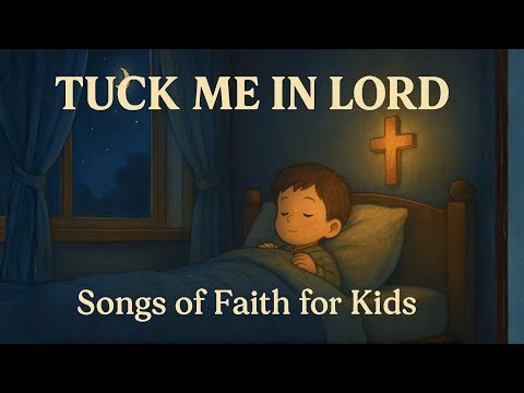 🌙 Tuck Me In Lord 🙏 | Bedtime Bible Song for Kids