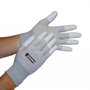 GL4500T - ESD Nylon Inspection Gloves - Finger Tip Coated - Anti-Static ESD Products | Transforming Technologies