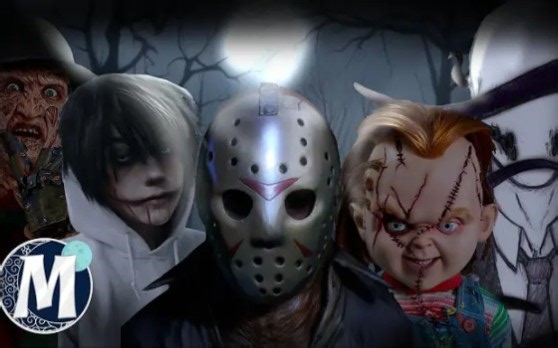 青少年们反应万圣节Raps