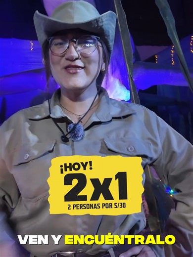 ☀️🦖 Estas vacaciones, la aventura es en Dinosaurios Marinos. Disfruta en familia con nuestra promo especial: 🎟️ 2 entradas por solo S/30 ⏳ Solo hasta el 11 de enero 🎟️ Entradas disponibles en boletería y Joinnus. 📍 Estadio Elías Aguirre – Ingreso por Av. Salaverry