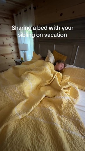 Sharing a Bed with Siblings: The Vacation Experience